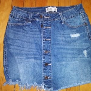 Mudd denim skirt #600